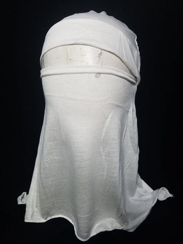 Ninja Neck Covering Cap - White
