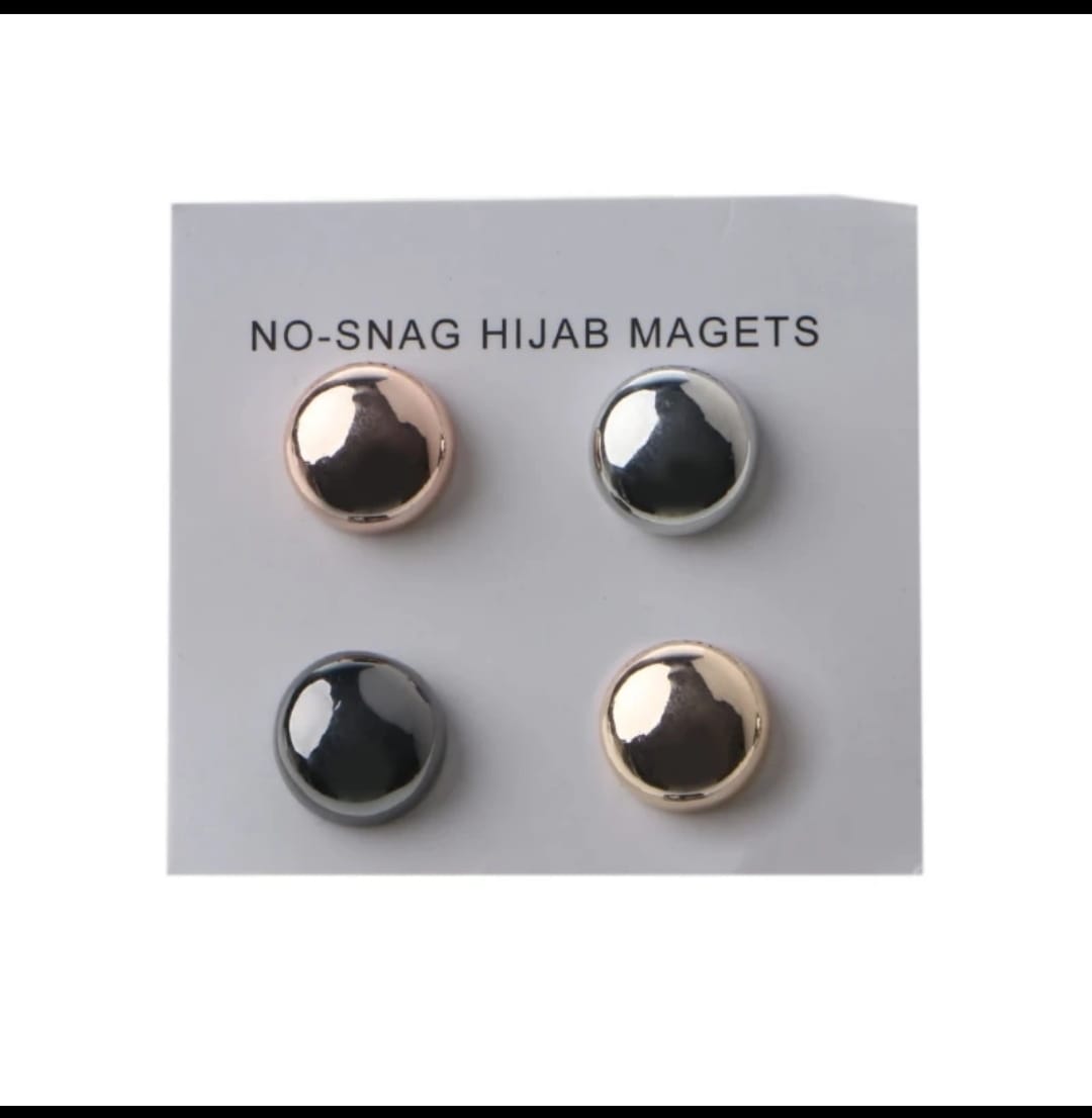 Magnetic pins - Pack of 4 (Metallic)