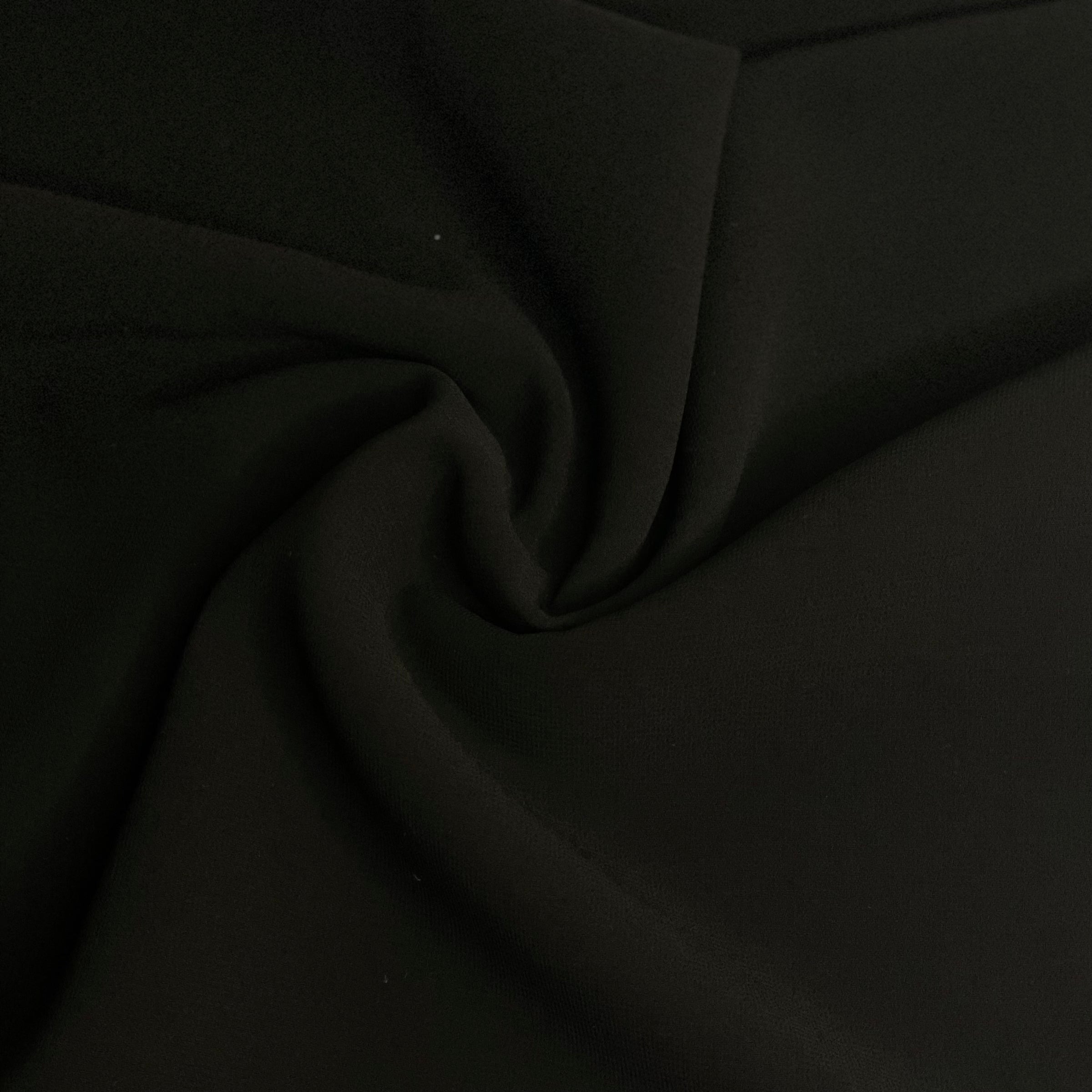 Premium Georgette Hijab - Black