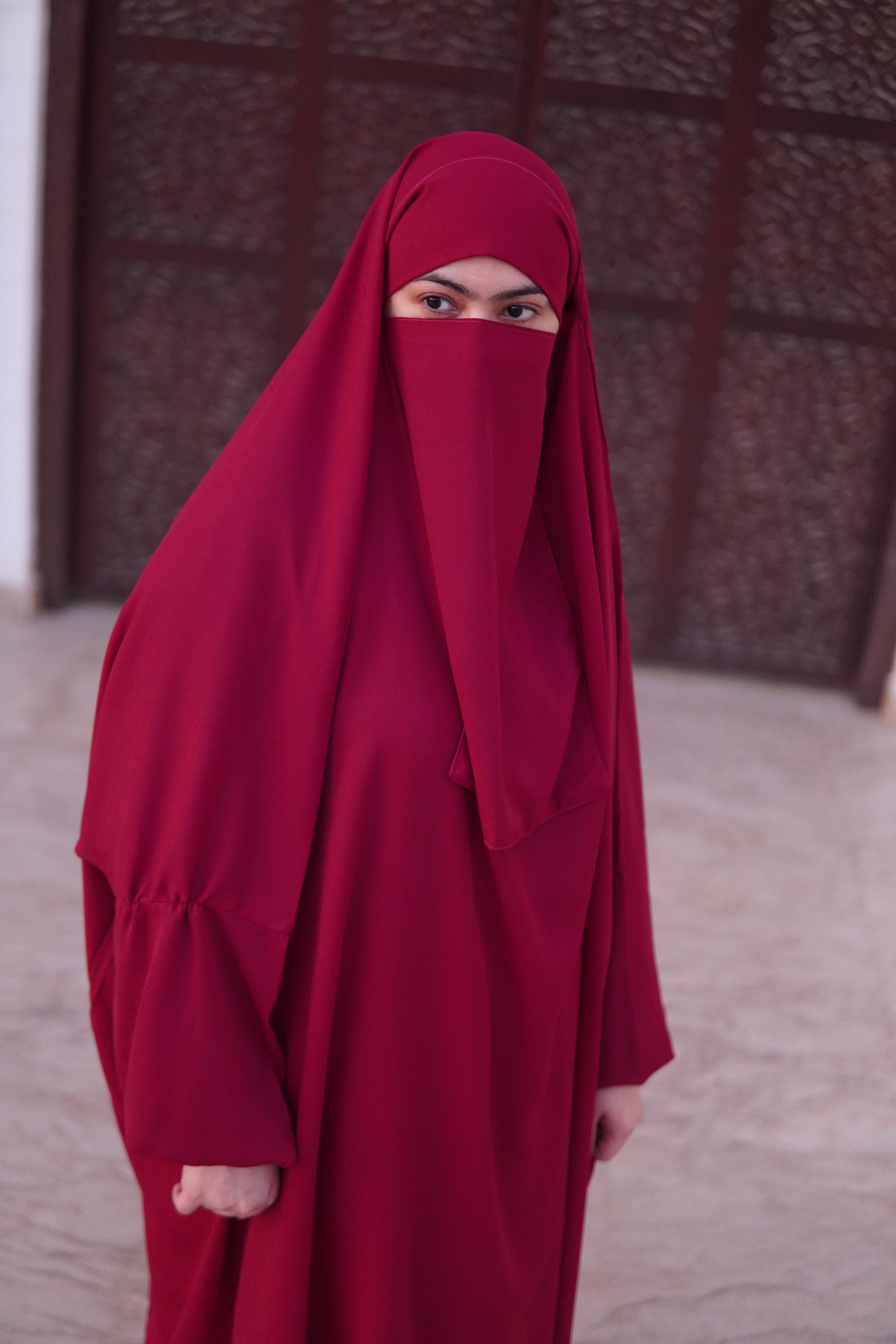 Luna Jilbab - Maroon