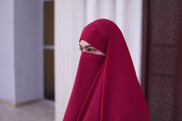 Luna Jilbab - Maroon