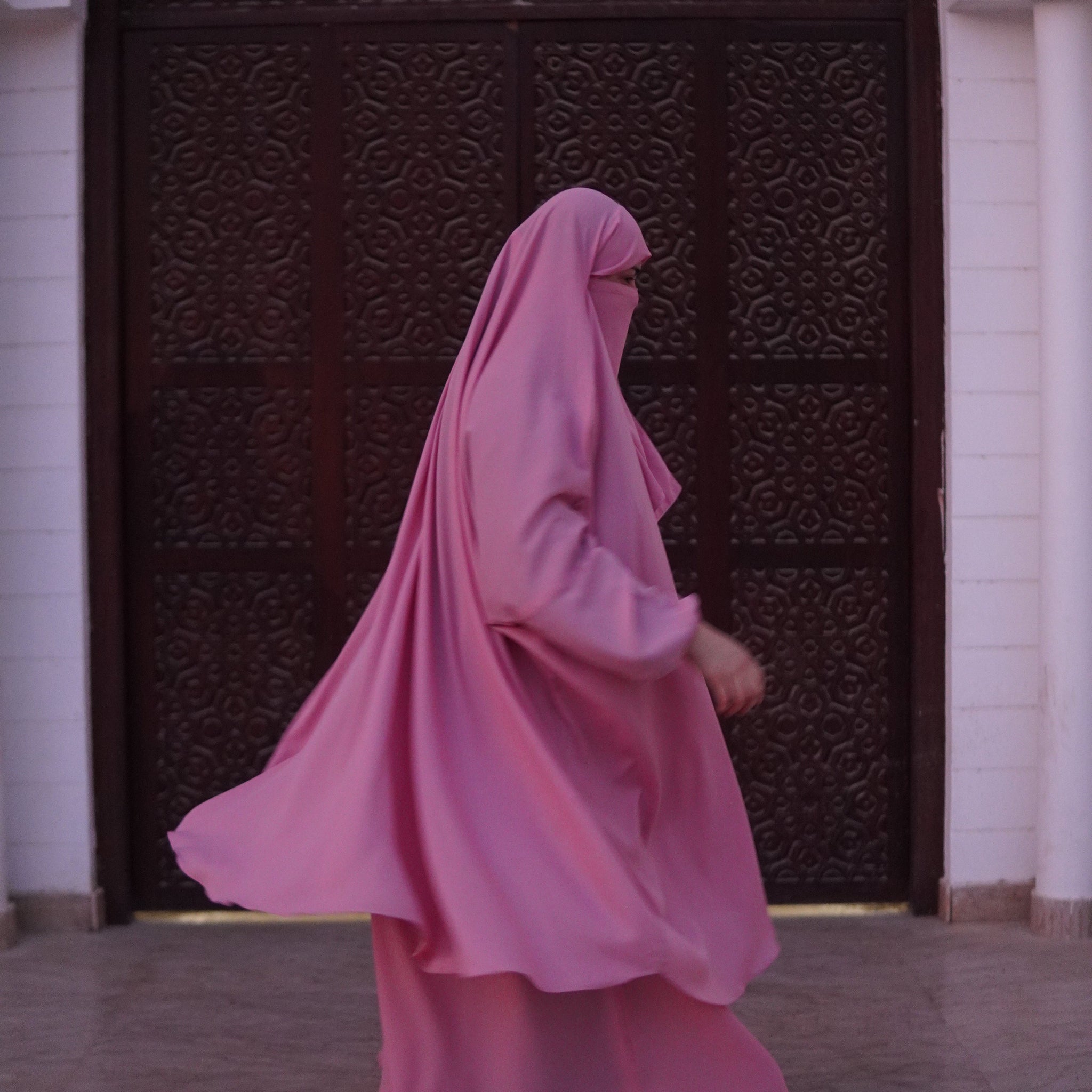 Luna Jilbab - Baby Pink