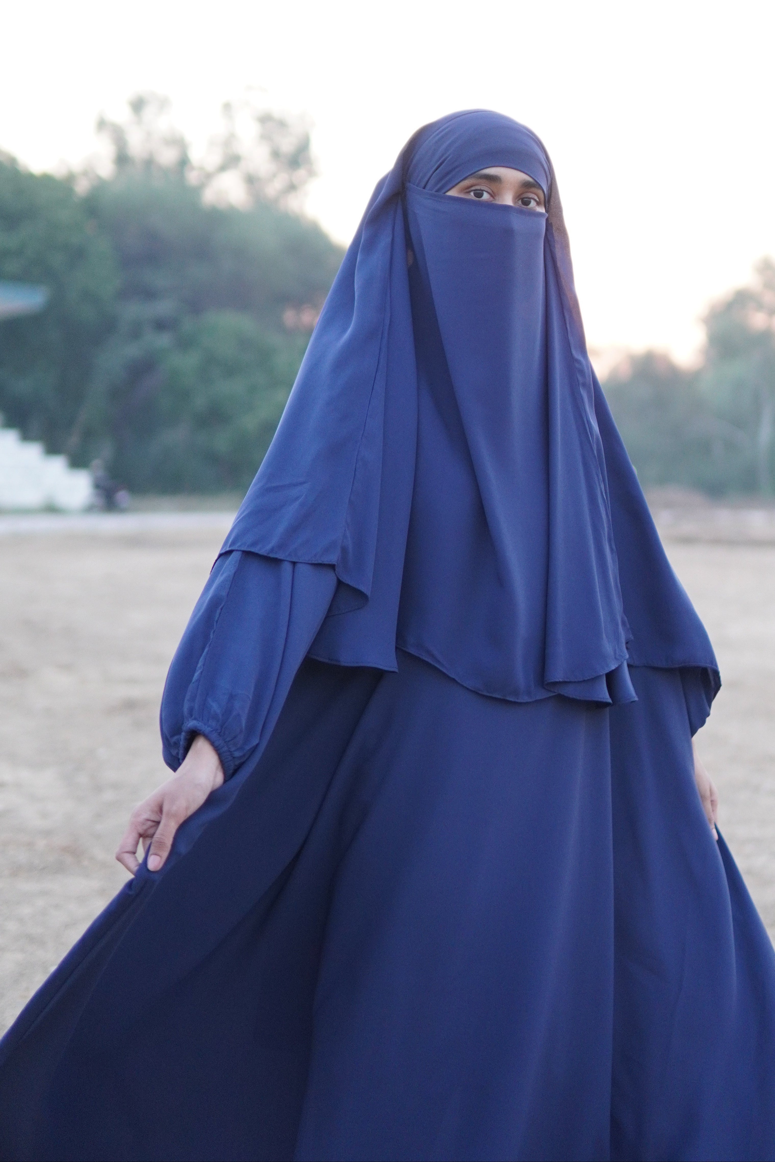 Royal Regal ABAYA - Navy Blue