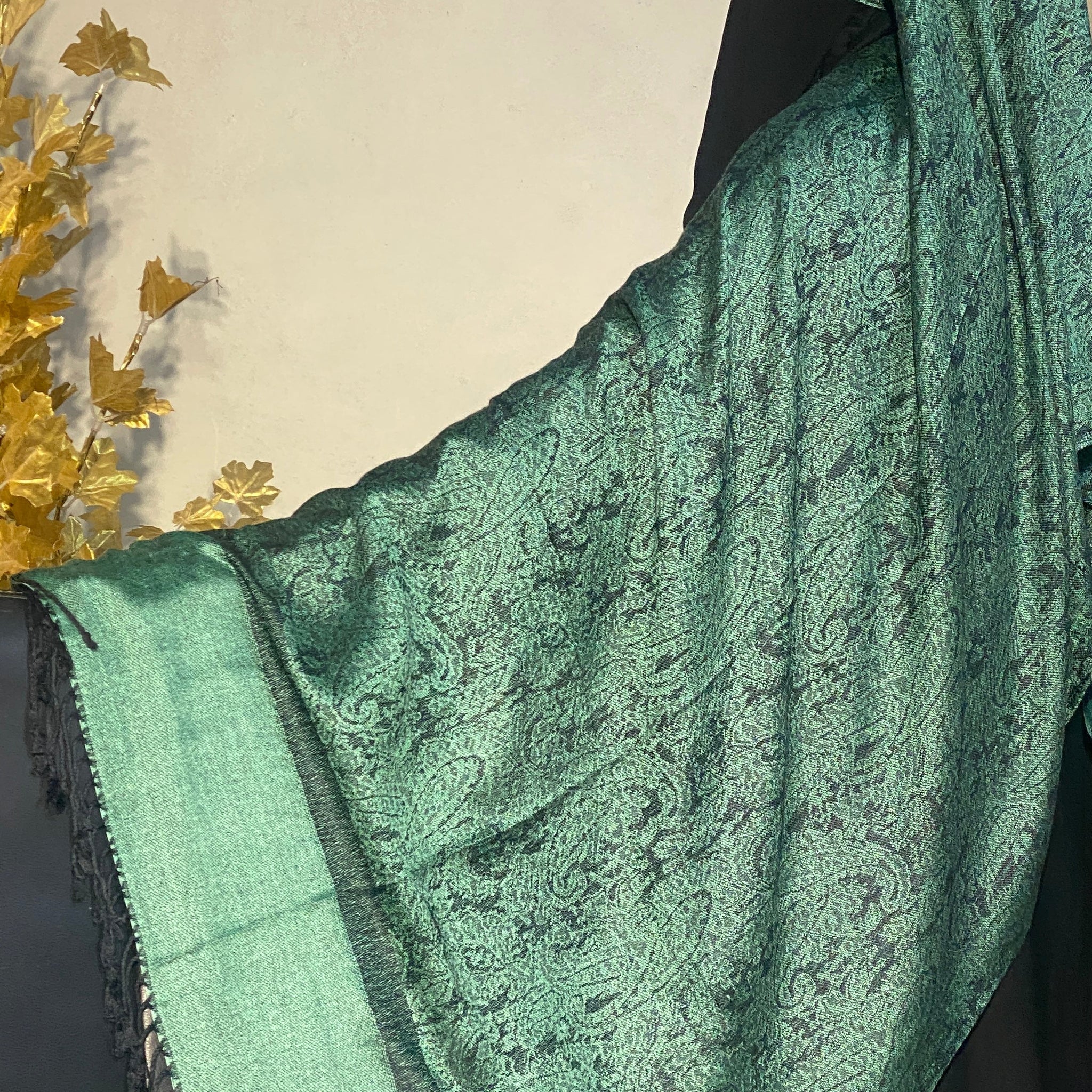 Two-Tone Pashmina - Green