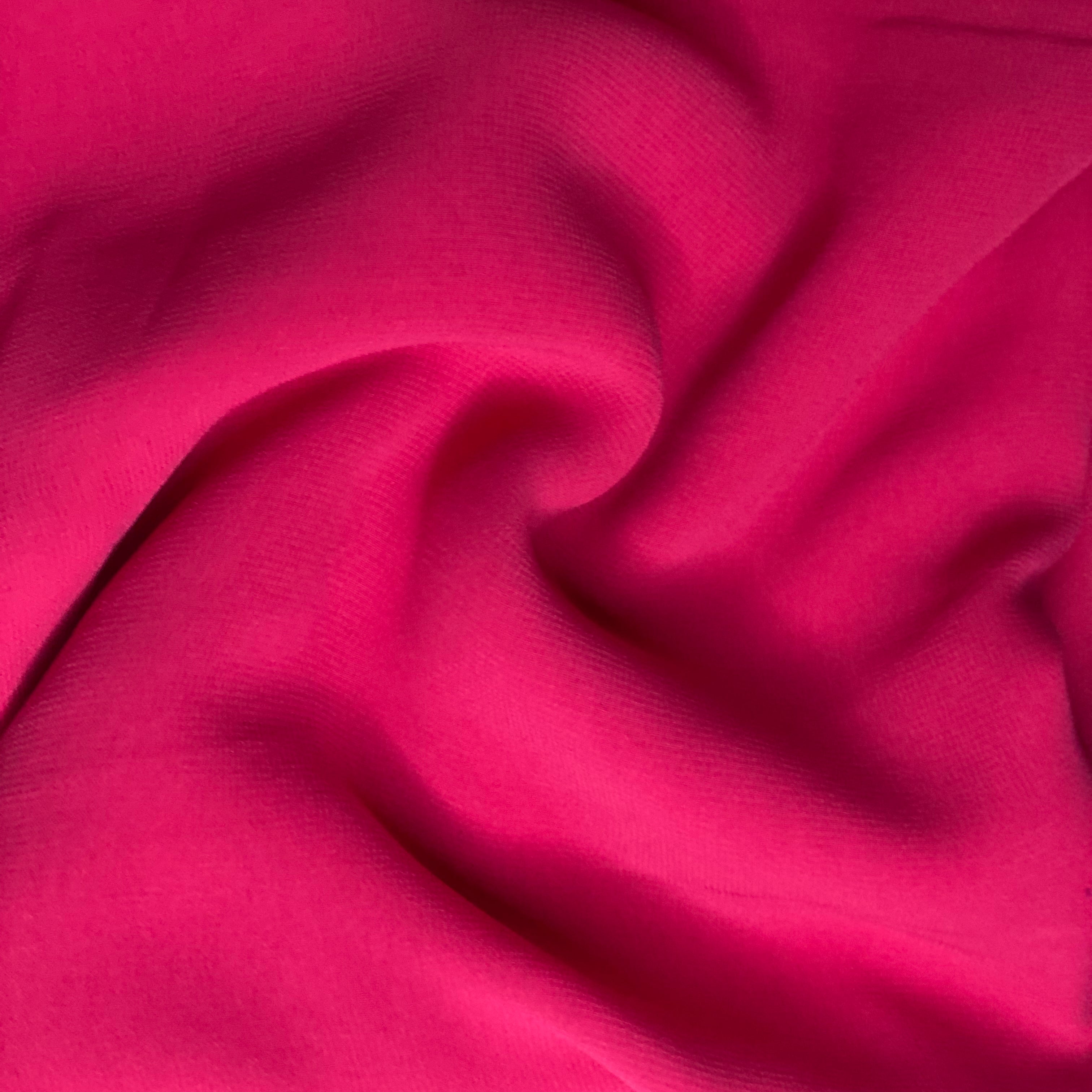 Premium Chiffon Hijab - Hot Pink