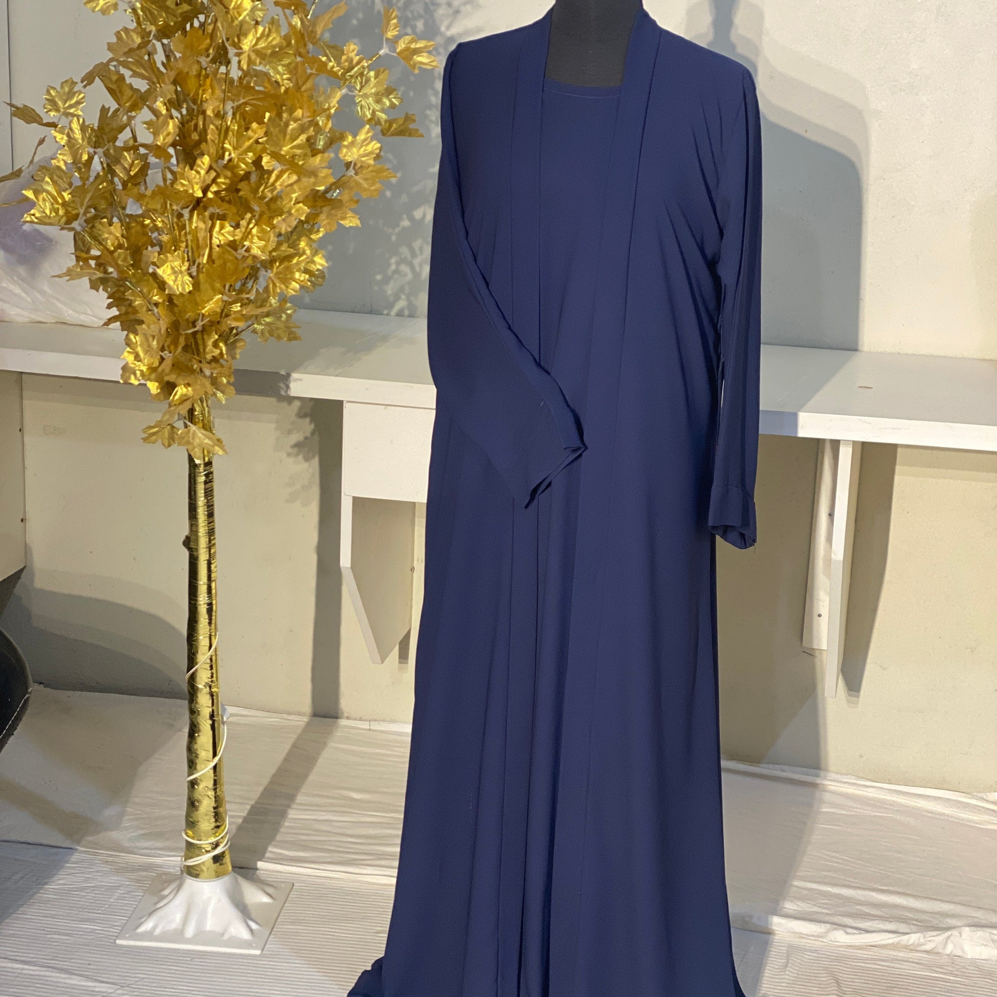 Front Open Gown Abaya