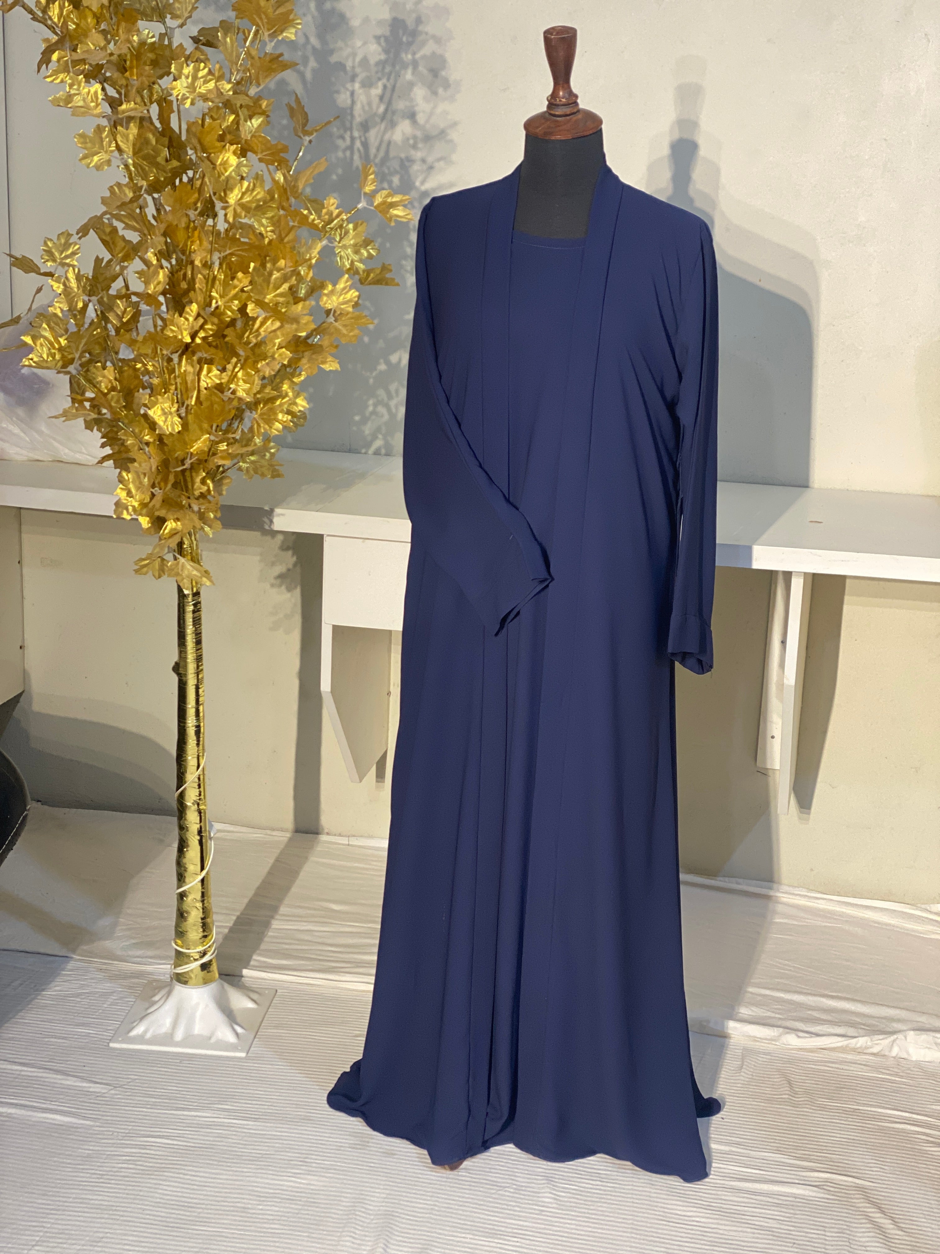 Front Open Gown Abaya