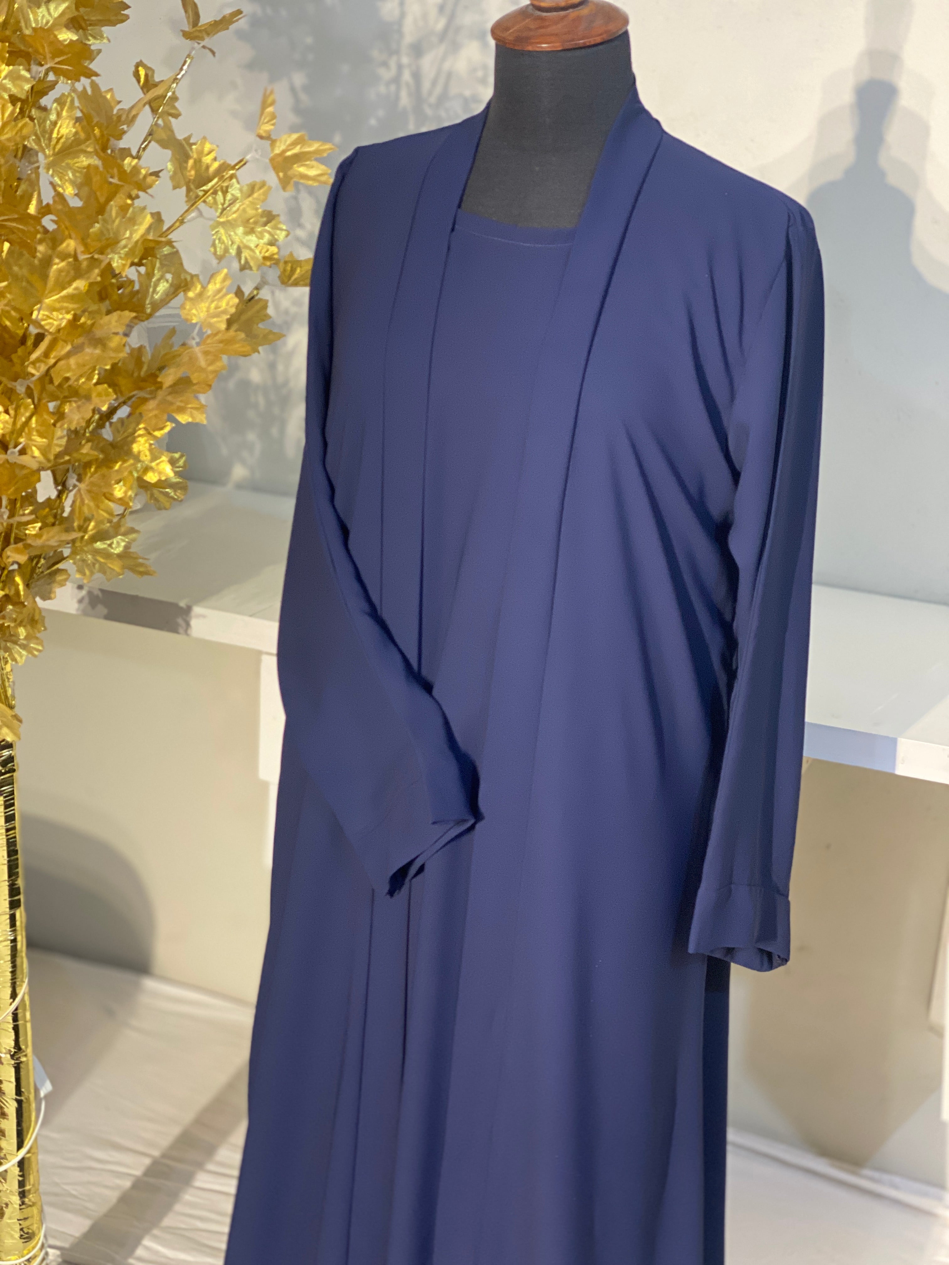 Front Open Gown Abaya