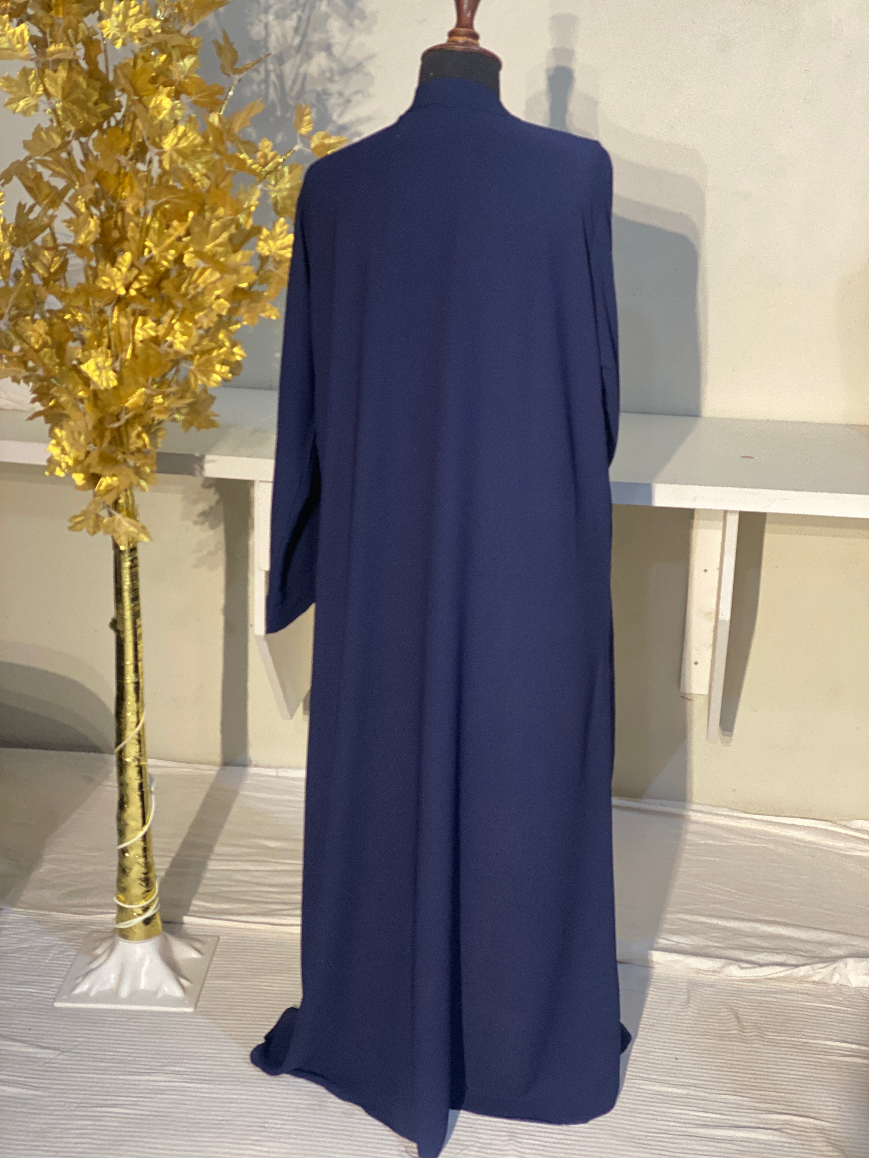 Front Open Gown Abaya