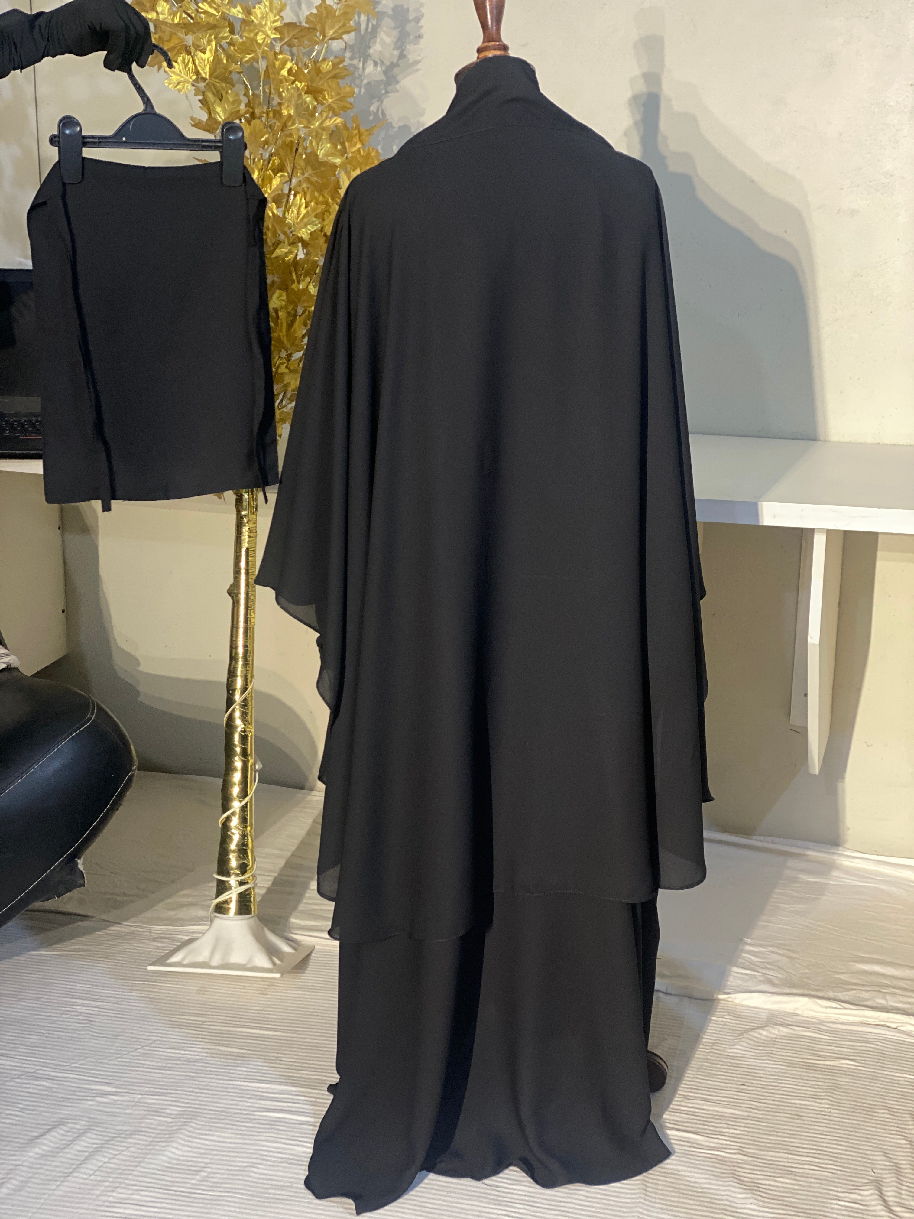 Royal Regal ABAYA (Abaya + Niqab + Khimar)