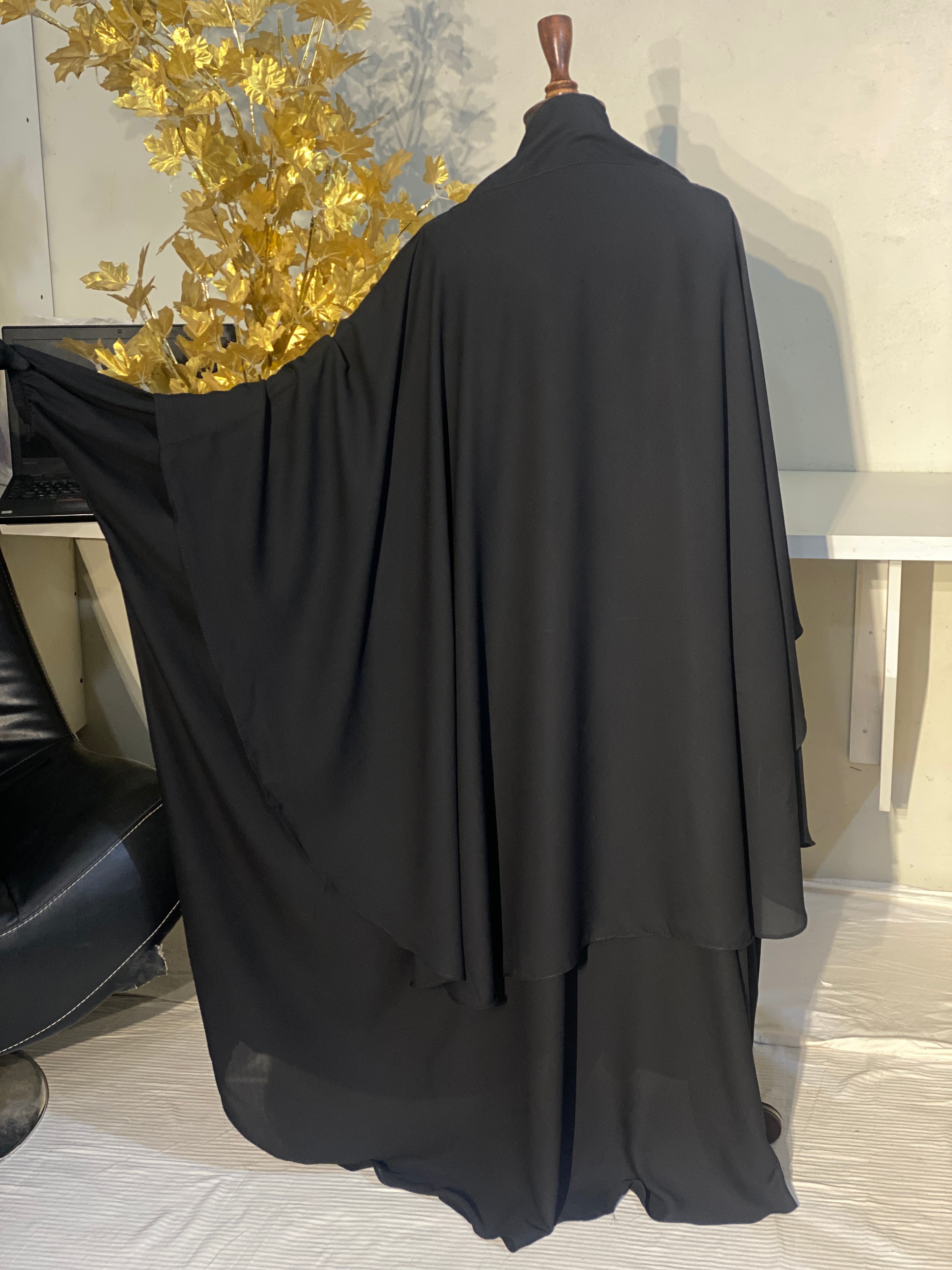 Royal Regal ABAYA (Abaya + Niqab + Khimar)