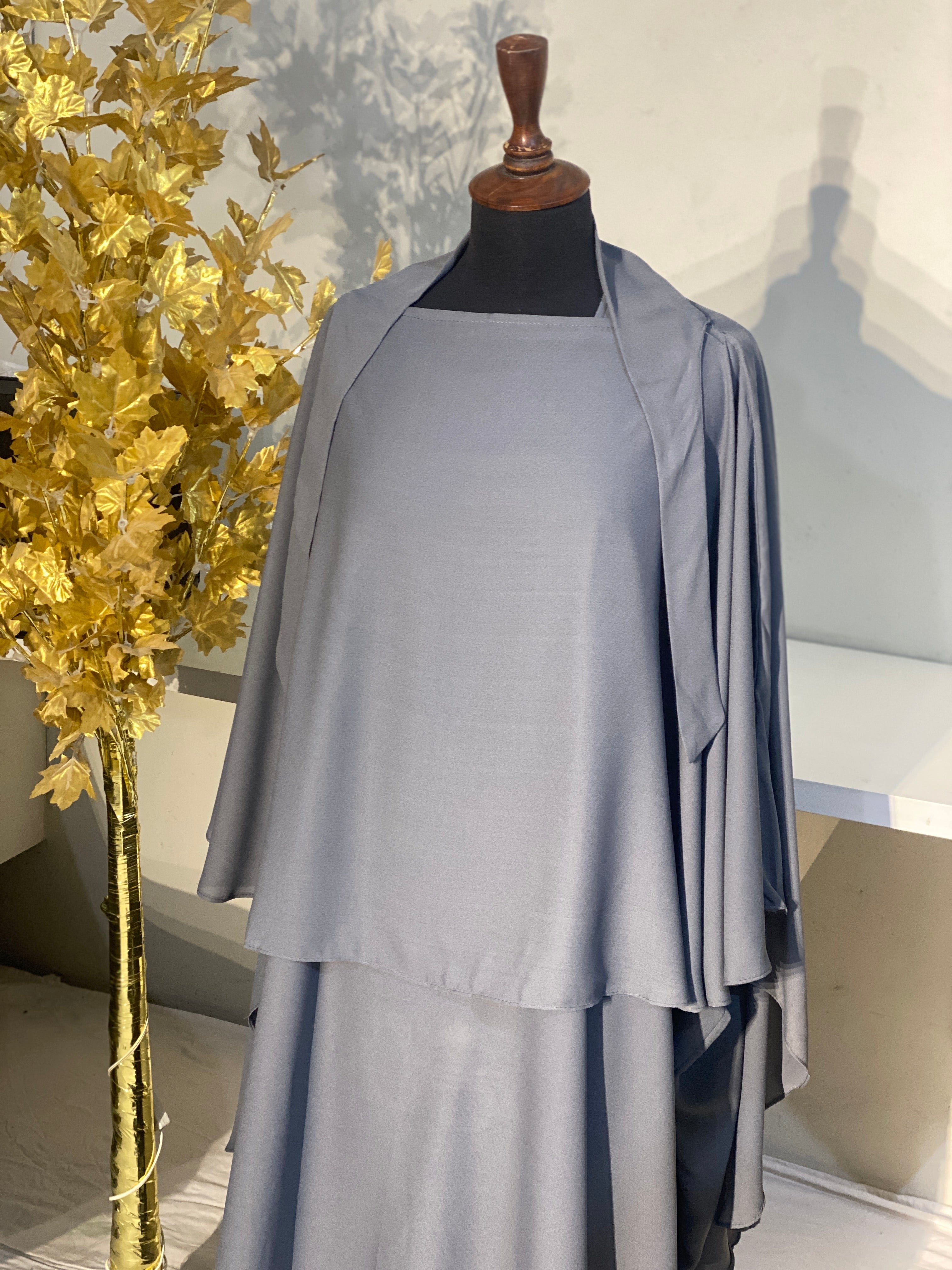 Royal Regal ABAYA - Grey