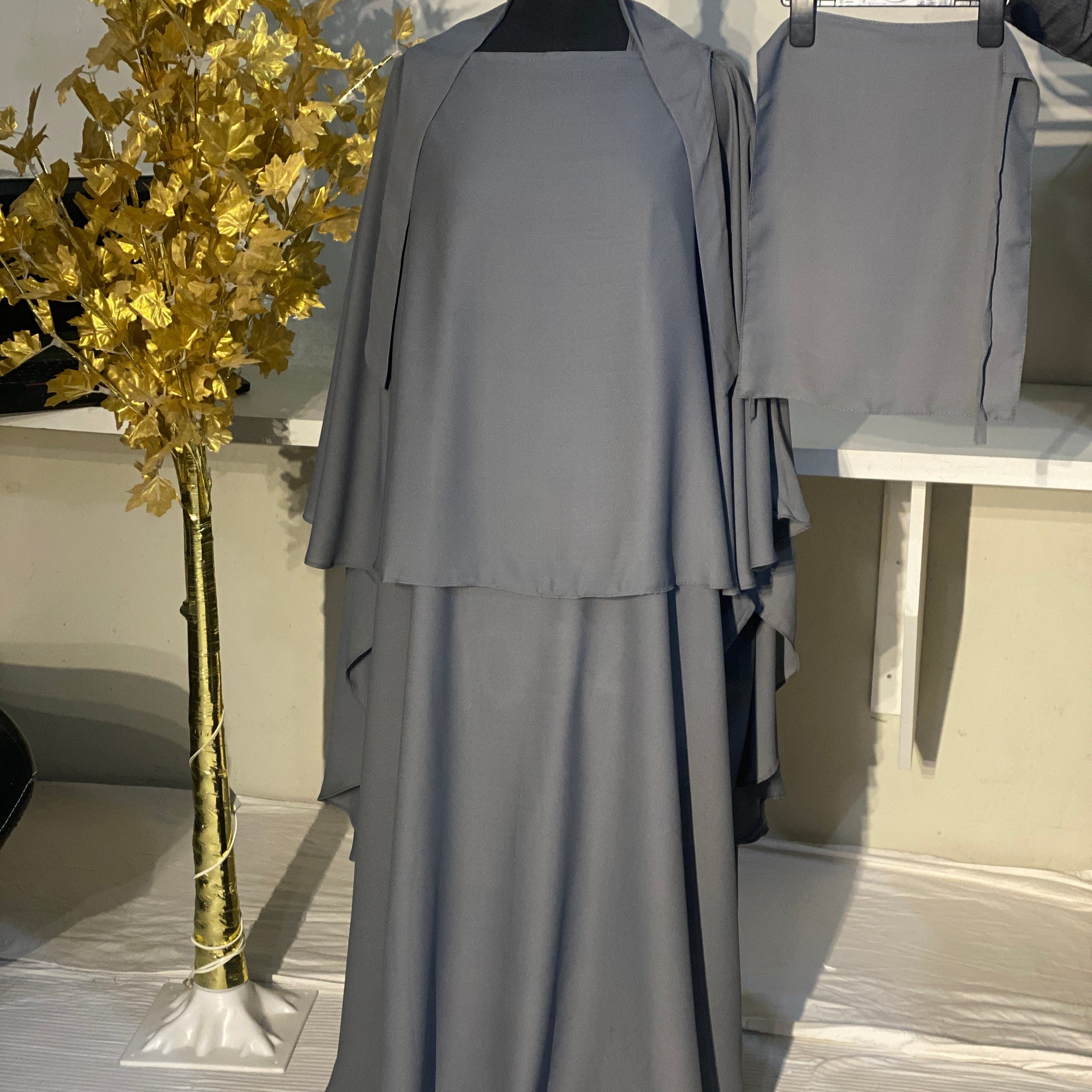 Royal Regal ABAYA - Grey