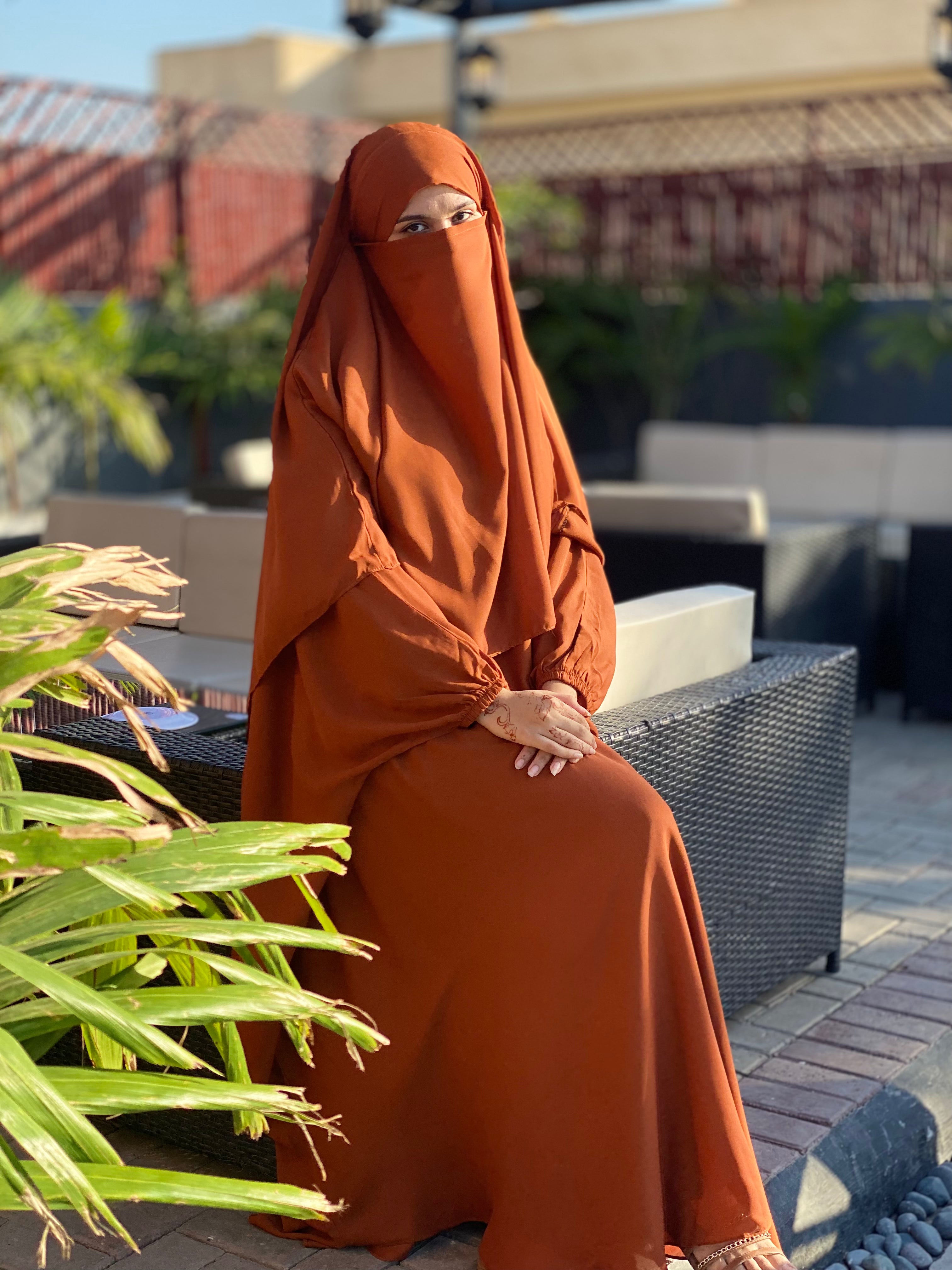 Royal Regal ABAYA (Abaya + Niqab + Khimar)