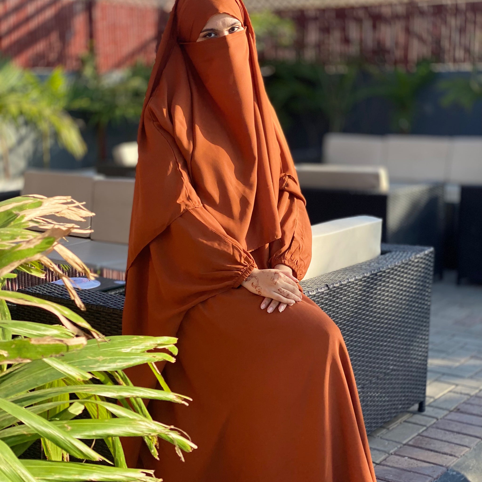 Royal Regal ABAYA (Abaya + Niqab + Khimar)