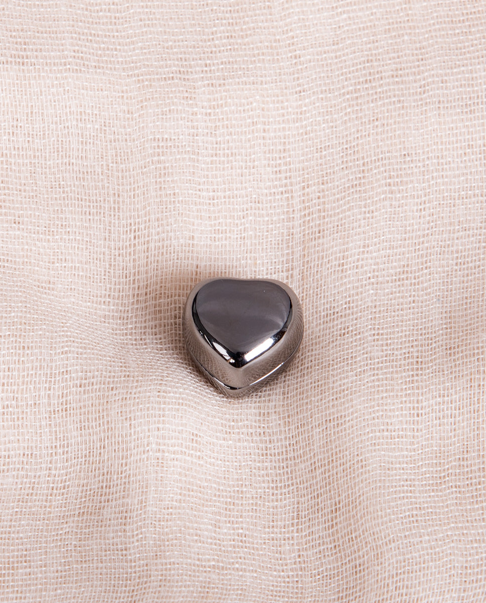 Magnetic pin - Metallic Heart