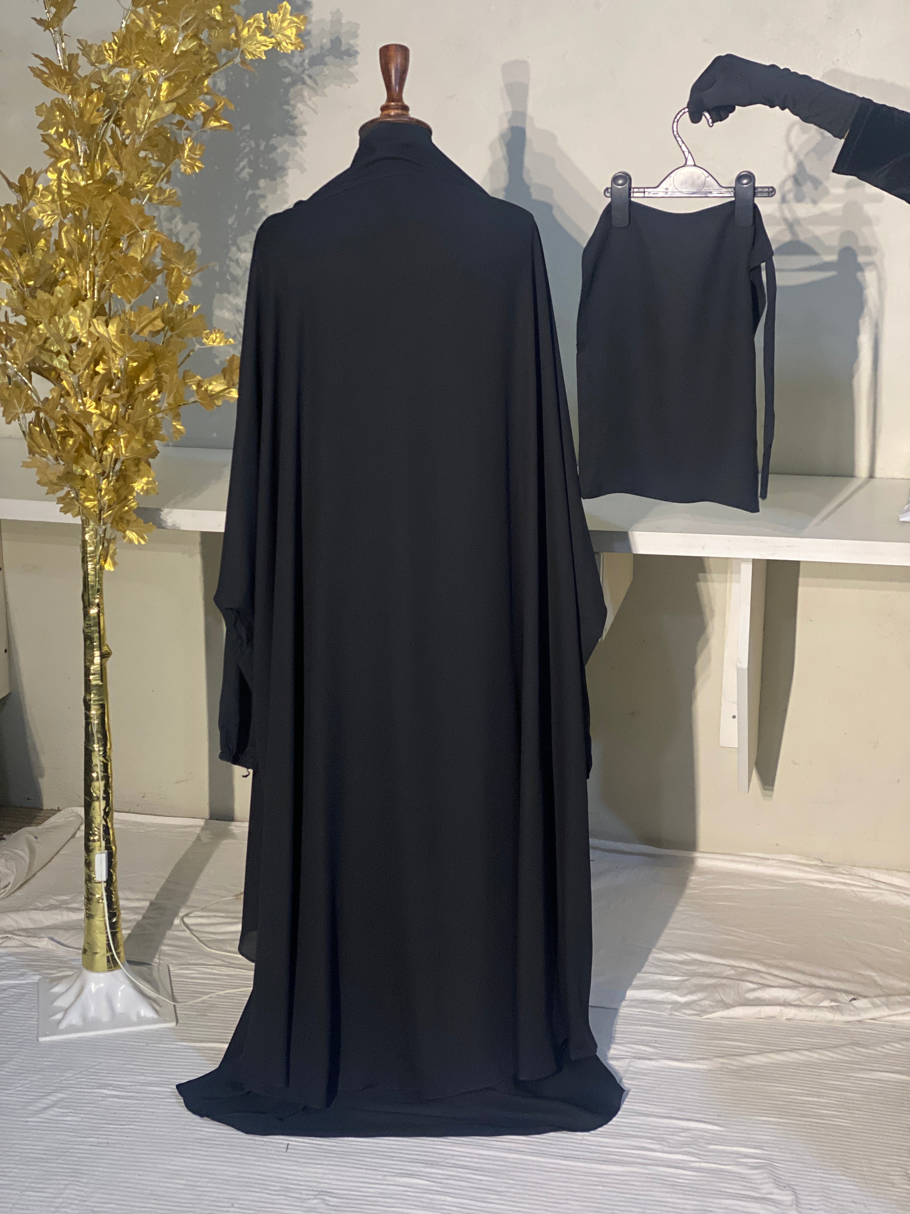 Luna Jilbab - Black