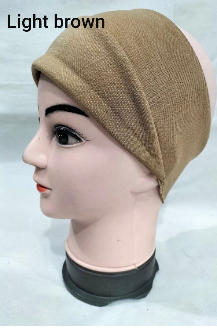 Headband cap - Light Brown