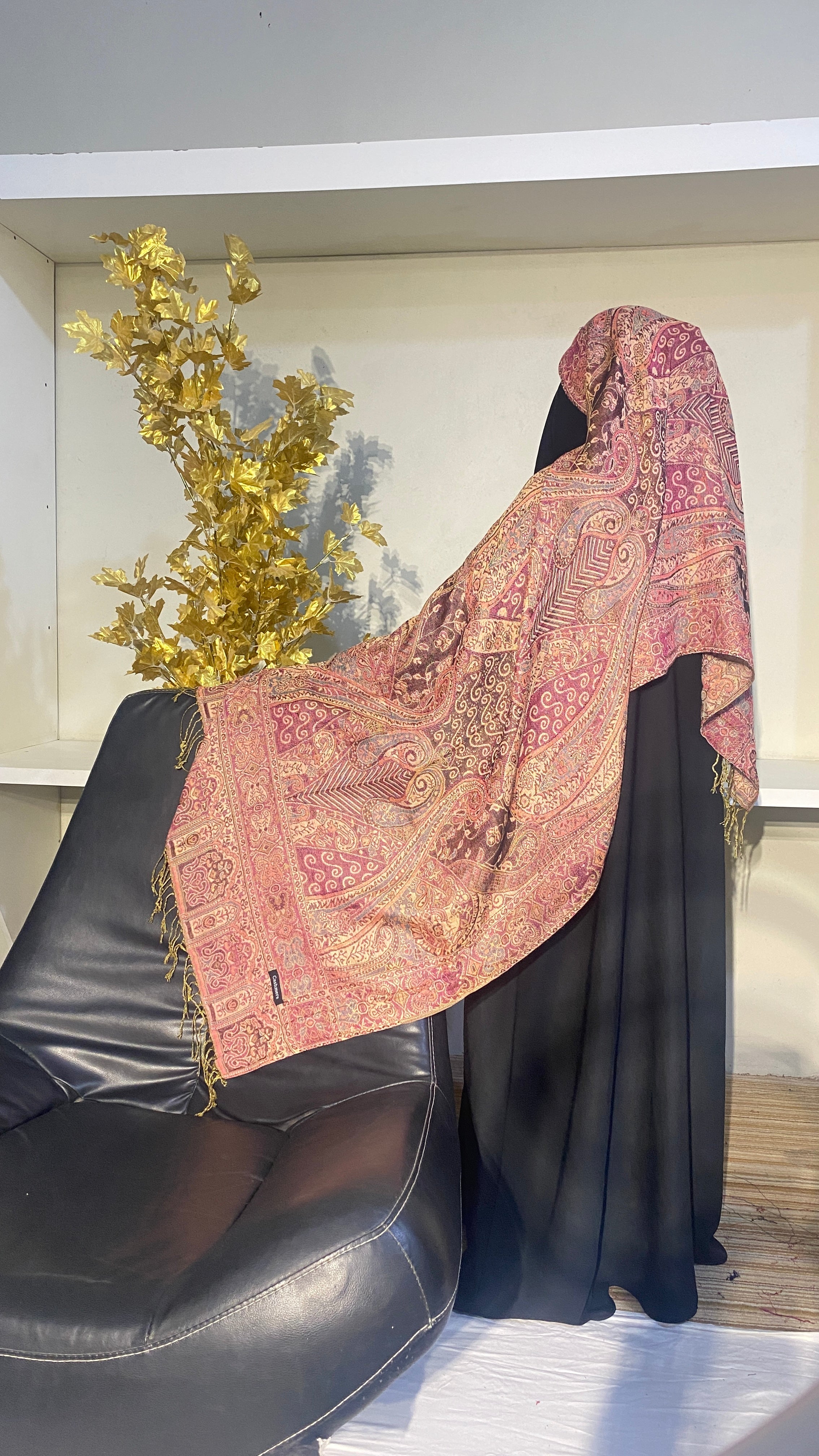 Multi-Tone Pashmina - Mauve Pink