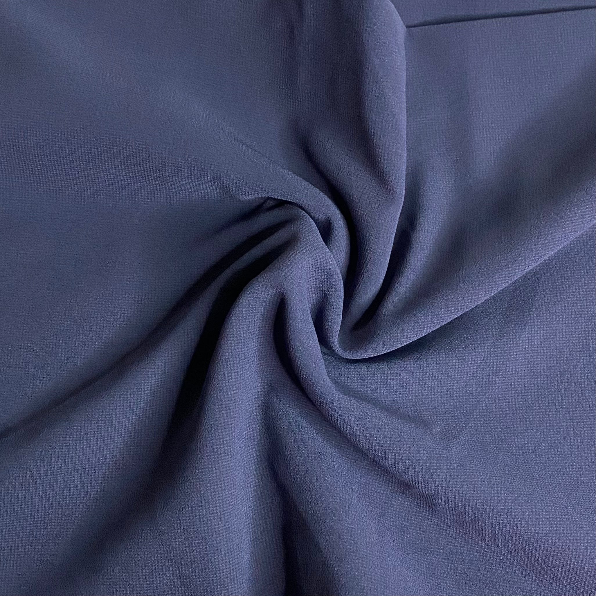 Premium Georgette Hijab - Neavy Blue