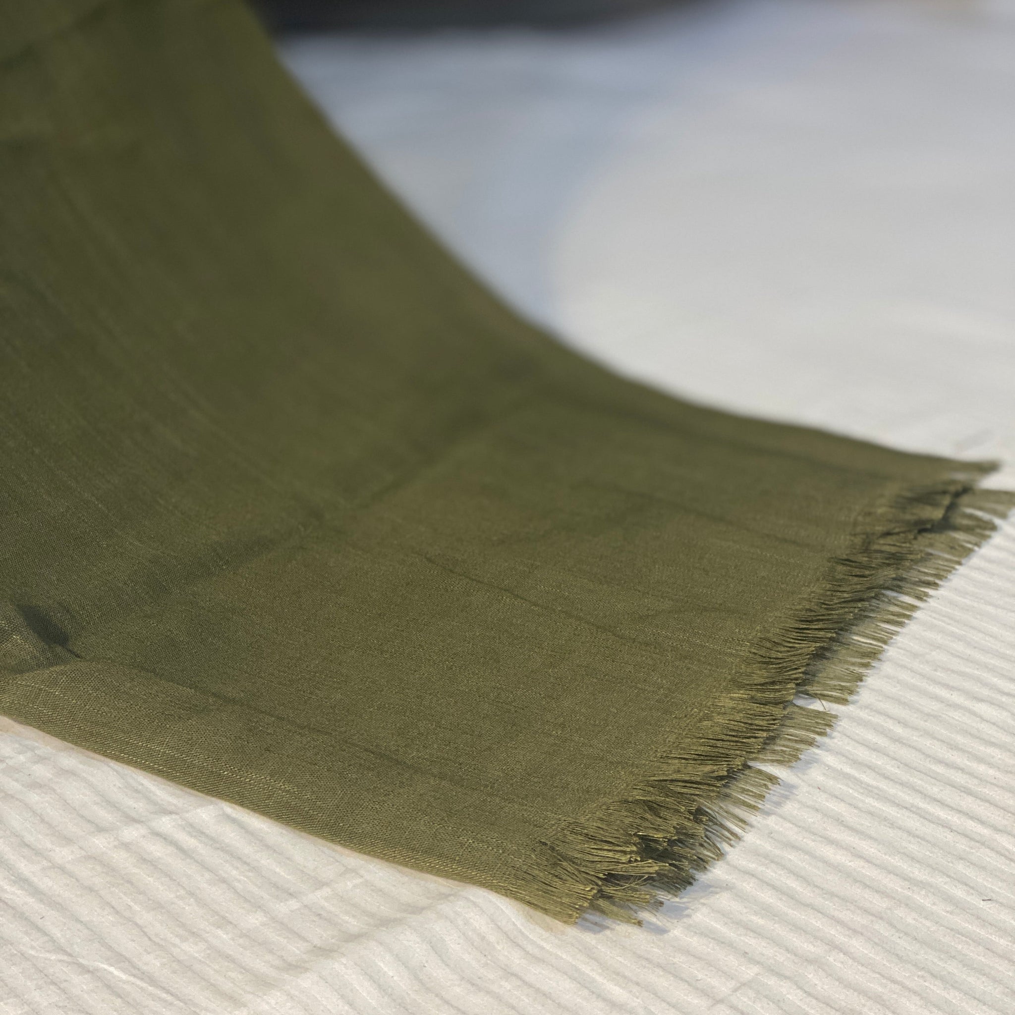 Turkish Hijab - Olive Green