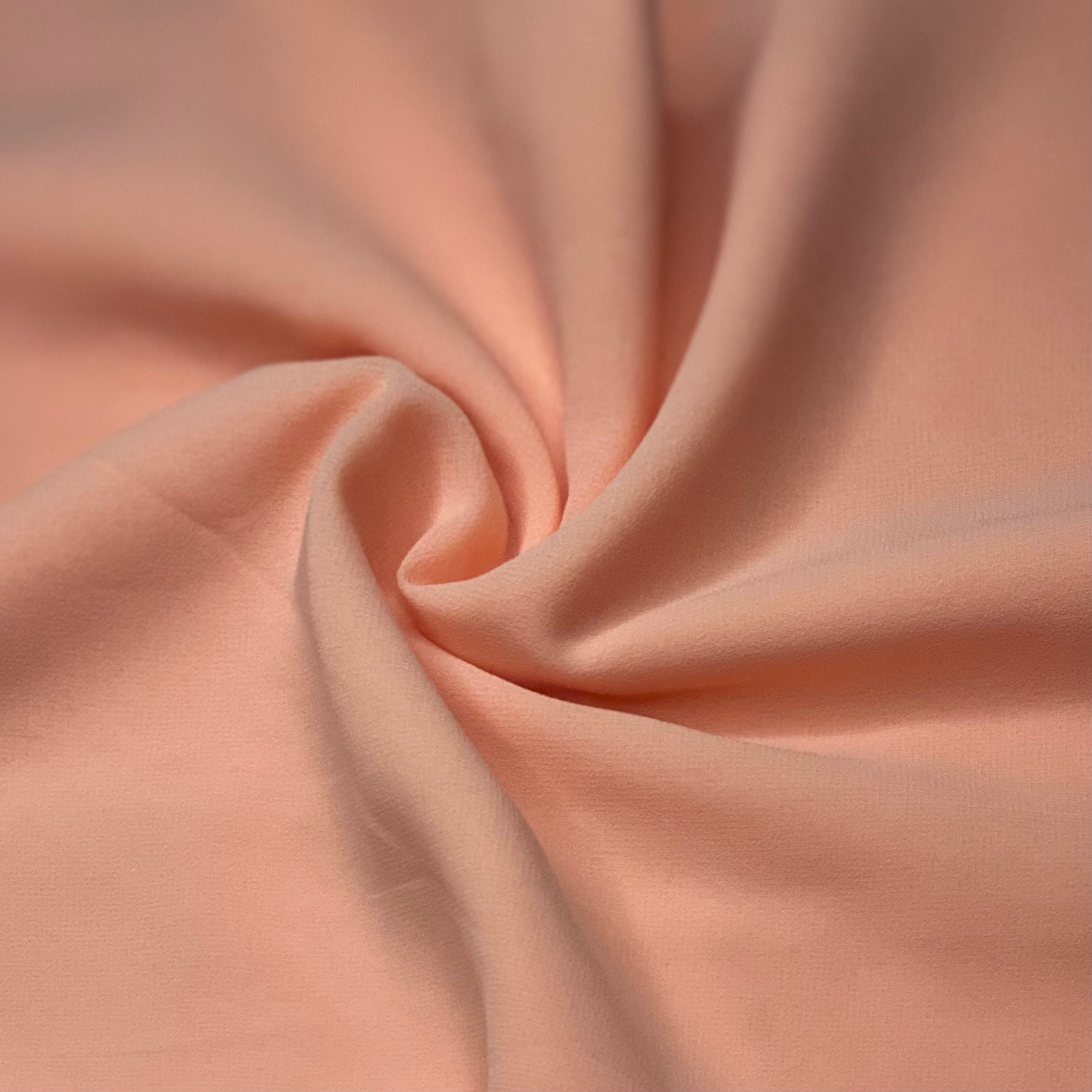 Premium Georgette Hijab - Peach