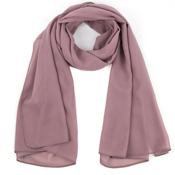 Premium Georgette Hijab - Peanut Pink