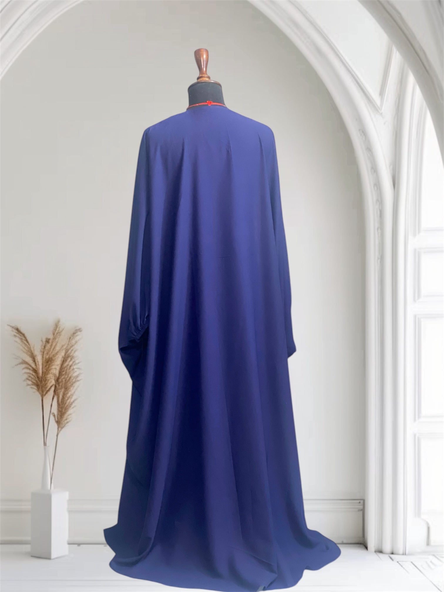 Royal Majestic Abaya - Navy Blue