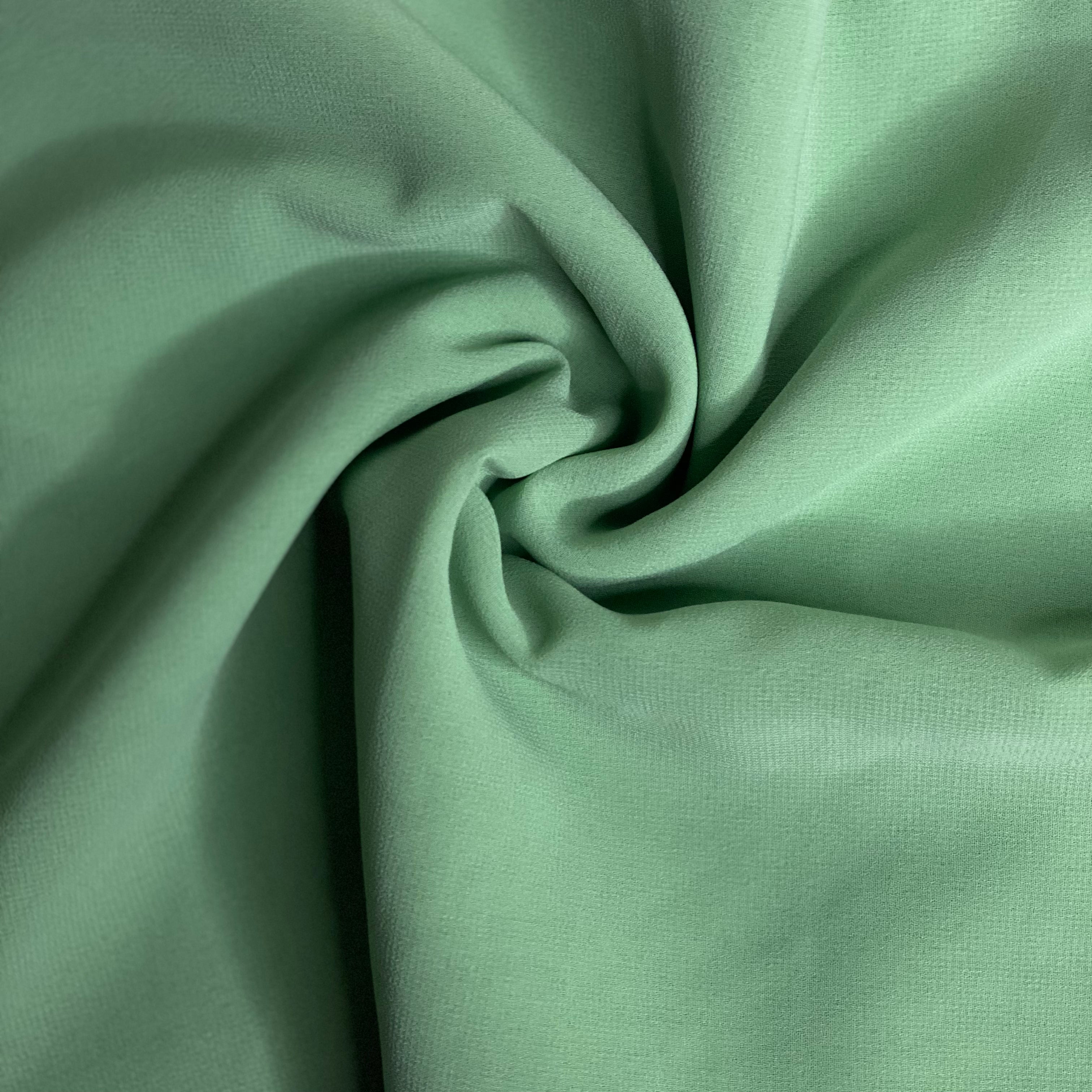 Premium Georgette Hijab - Pista Green