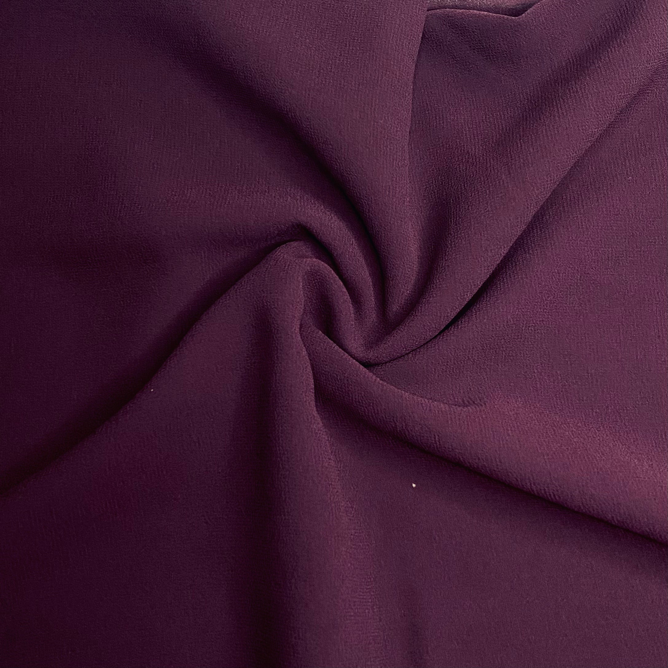 Premium Georgette Hijab - Plum