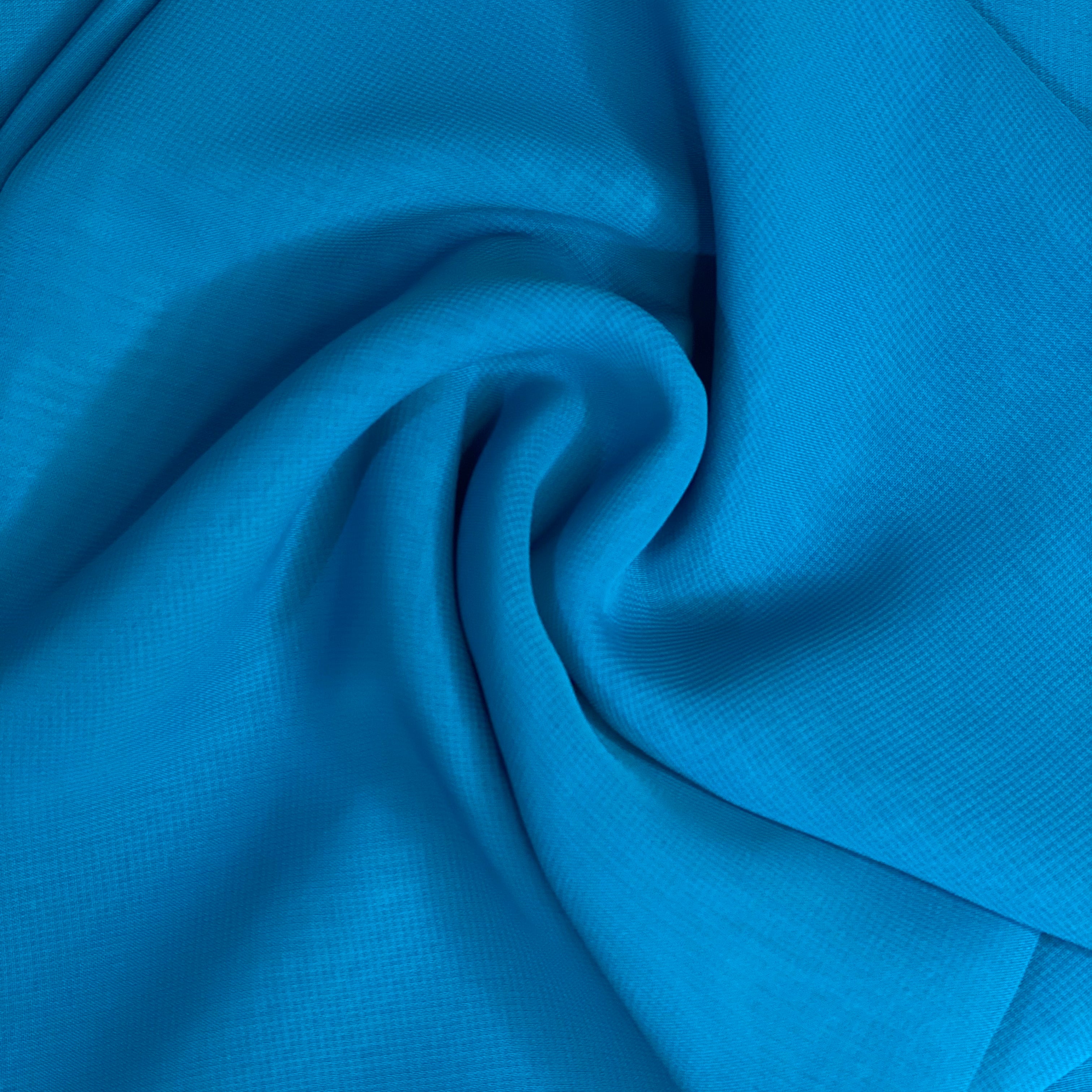 Premium Chiffon Hijab - Sweet Blue