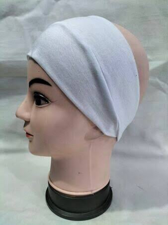 Headband cap - White