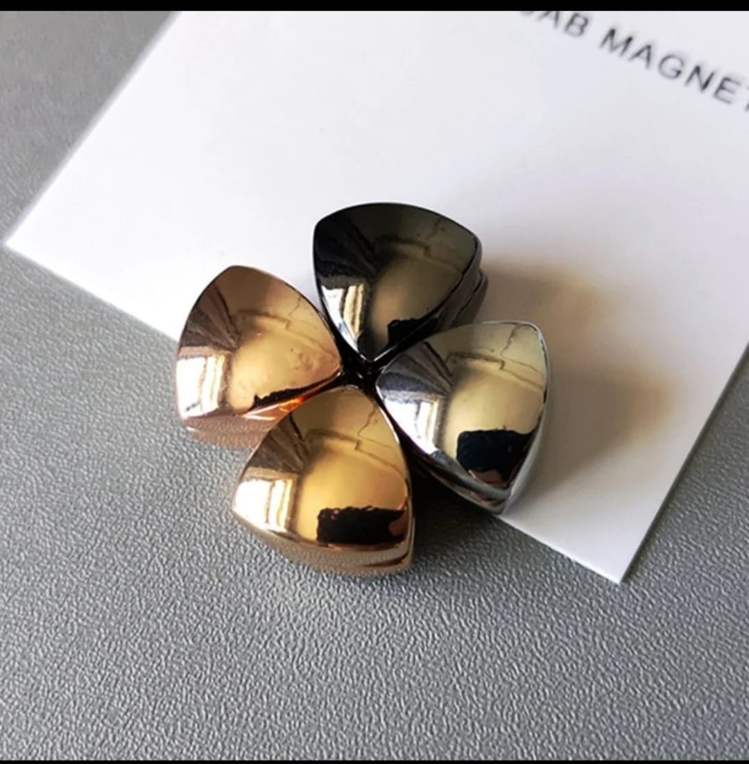 Magnetic pins - Pack of 4 (Metallic)